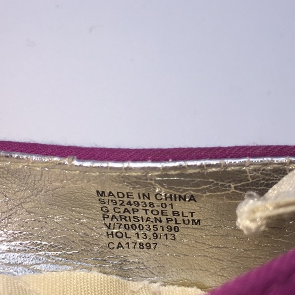 Gap Little Girls Cap Toe Ballet Flats Shoes Size 6 - Picture 4 of 10